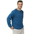 thumbnail image 4 of Pepypepy Men’s Cotton Crewneck Pullover – Lightweight Long Sleeve Sweatshirt in Solid Colors, S-XXL, 4 of 7