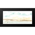 thumbnail image 2 of Vess, June Erica 24x13 Black Modern Framed Museum Art Print Titled - Daybreak at Sea I, 2 of 5