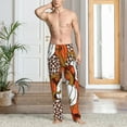 thumbnail image 2 of Fuzoiu Various Pumpkins Print Men's Pajama Pants,Lounge Pants for Men,Lounge PJ Bottoms,Sleepwear Pants with Drawstring Pockets -Medium, 2 of 6