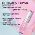 thumbnail image 6 of L'Oréal Paris Plump Ambition pH Hyaluron Lip Plumping Lip Gloss with Hyaluronic Acid, pH Lilac, 0.16 fl oz, 6 of 13