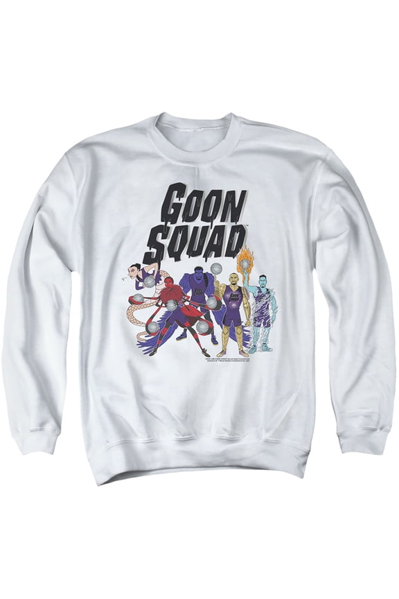 Space Jam: A New Legacy Goon Squad Group Unisex Adult Crewneck Sweatshirt, Group, Small