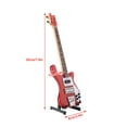 thumbnail image 4 of Miniature Bass Guitar, Instrument Model Guitar Model, Beautiful For Festival Decoration Home, 4 of 8