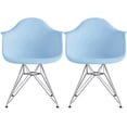 thumbnail image 4 of 2Xhome Dining Chair, Set of 2, Teal, 4 of 6