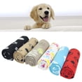 thumbnail image 1 of Couvertures en Polaire Douce pour Animaux, Couverture Chaude Durable pour Chiot, Couverture de Lit, 1 of 4