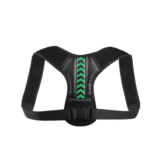Corrector Postura Espalda Ajustable Faja S Negro