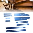thumbnail image 1 of Plantilla De Banda De Rodadura De Escalera De aleación De Aluminio, Herramienta De Plantilla De Banda De Rodadura De Escalera Práctica Ajustable Con Estuche Para Proyectos De, 1 of 7