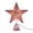 A003- Pink, variant on Christmas Decorations for Home, Christmas Tree Topper, Lighted Blue Glitter Metal 3D Five-Pointed Star Tree Top Ornament, 8X6 Inch Festive Sky Blue Star Decor with Built-In