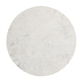 thumbnail image 4 of HomeRoots 488929 21.5 x 15.75 x 15.75 in. Brown Marble Round End Table, 4 of 5