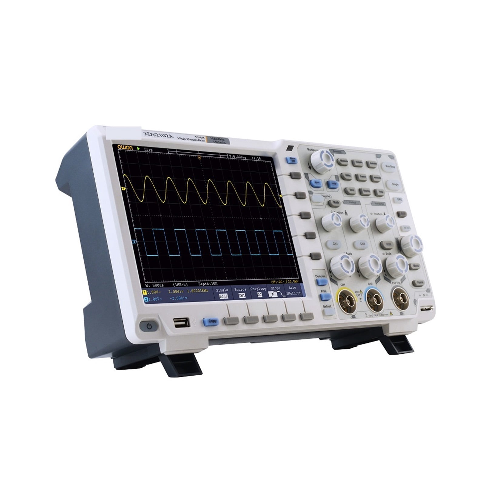 Digital Oscilloscope 1GS/s 100MHz Record Length 12 Bits Multimeter Oscilloscope Generator ,Professional Designed