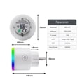 thumbnail image 2 of 16A WiFi Smart Outlet Wireless Power Socket Adaptor RGB LED Lamp Timer Energy Meter By Tuya Smart Life Alexa Google Home ,Intelligent Safety, 2 of 6