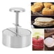 thumbnail image 1 of Prensa Para Hamburguesas, Prensa Para Hamburguesas Ergonómica A Prueba De óxido, Conveniente Acero Inoxidable 304 De Grado Alimenticio, Saludable Para Accesorios De Hamburguesas, 1 of 7