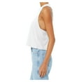 thumbnail image 3 of Yellow Rooster Women Racerback Female Tank Top Solid White Blend 2X-Large, 3 of 6