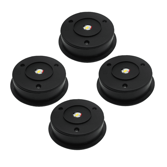 4pcs Replacement Solar Light Top Outdoor Solar Light Parts Round Solar Light