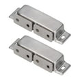 thumbnail image 4 of 2Set Magnetic Door Latch Stainless Steel Door Damper Buffer Hardwares for Cupboard Wardrobe Closet Cabinet, 4 of 8