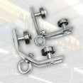 thumbnail image 6 of Cagogo 1Pcs Heavy-Duty Pulley Angle Iron, Industrial Crane 40/50 Angle Iron Round Wire Pulley, Galvanized Steel Construction For Lifting And Hauling, Durable Workshop Equipment, 6 of 8