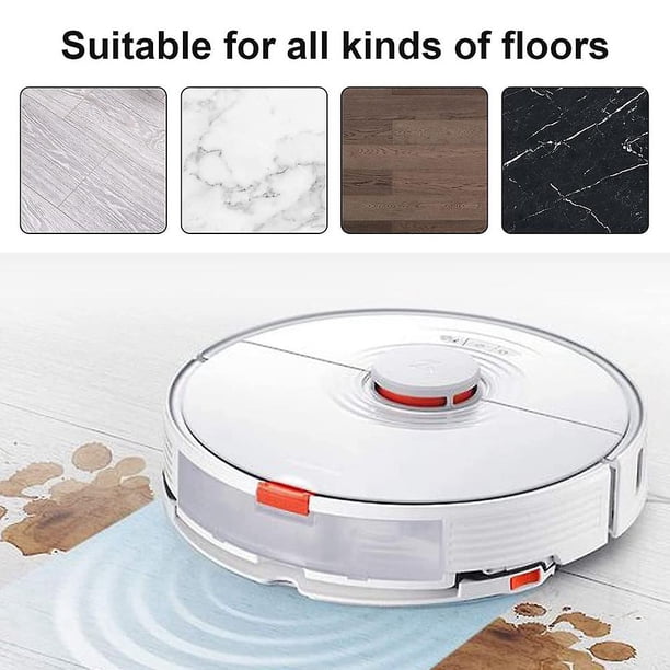 20 piezas almohadillas desechables para fregona para Xiaomi Roborock S7 S7plus S7max T7s