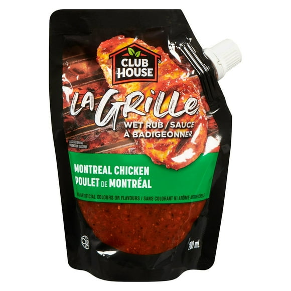 Club House, La Grille, Poulet de Montréal, 200 ml