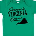 thumbnail image 4 of Inktastic Someone in Virginia Loves Me Boys or Girls Baby Bodysuit, 4 of 5