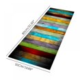 thumbnail image 2 of PENGXIANG Kitchen Rugs and Mats Washable Non-Skid Wood Grain Kitchen Mats for Floor Runner Rugs for Kitchen Floor Front of Sink  Hallway  Laundry Room, 2 of 2