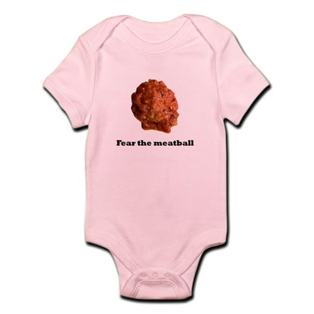 

CafePress - Fear The Meatball No Bac Body Suit - Baby Light Bodysuit