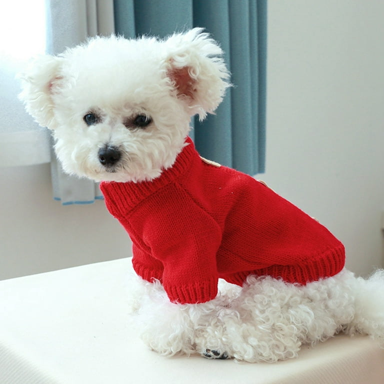 Dog hot sale bear sweater