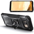 thumbnail image 2 of Nagebee Case for Samsung Galaxy S8 with Screen Protector (Soft Full Coverage), Full-Body Protective [Military-Grade], Magnetic Car Mount Ring Holder, Heavy-Duty Durable Case (Black), 2 of 7