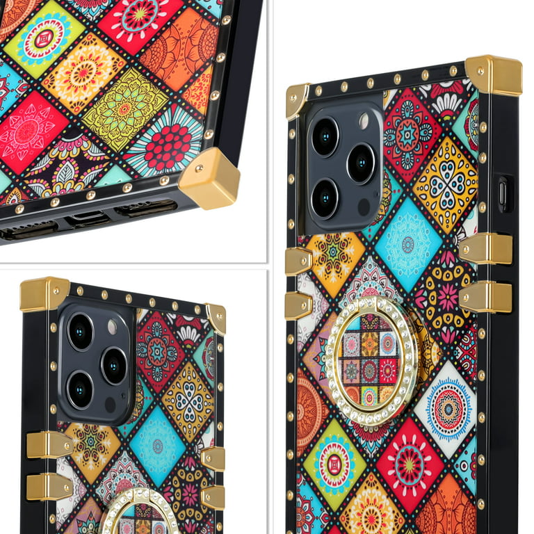 KIQ Square TPU Series For Cute iPhone 13 Pro Max Case For Women