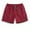 Wine, variant on Azrian Solid Printed Mens Shorts for Summer Fashion Man Casual Loose Sport Bandage Summer Pants Activewear Solid Shorts
