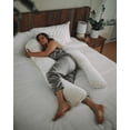 thumbnail image 2 of Almohada corporal YANA 360° en forma de U para embarazo con gel refrescante, 2 of 9