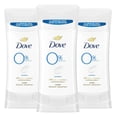 thumbnail image 1 of Dove 0% Aluminum Deodorant For Odor Protection Sensitive Deodorant Stick Provides 24-Hour Protection, 2.6 Ounce (Pack of 3), 1 of 5