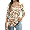 thumbnail image 2 of Womens Shirts Casual Xl Khaki, 2 of 4