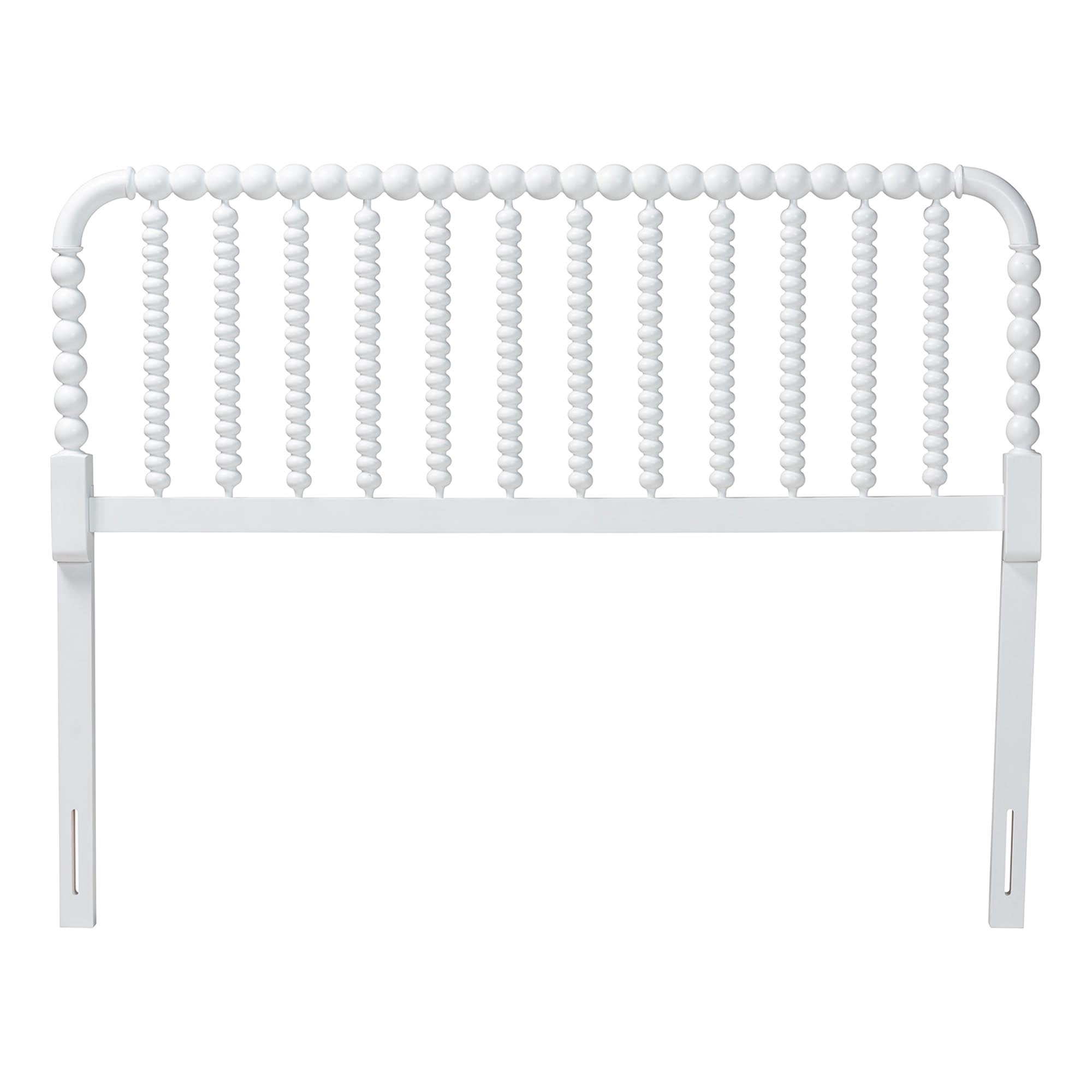 Baxton Studio Finley Traditional Headboard, Full, White