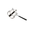 thumbnail image 1 of ziyahi Turkish Coffee Pot Coffee Maker Kettle Portable Stainless Steel Cup With Handle Enjoy Delicious Anytime Silver 1080ml, 1 of 6