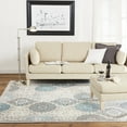 thumbnail image 6 of Home Dynamix Boho Andorra Transitional Damask Area Rug, Gray/Blue, 5' 2" x 7' 2" Rectangle, 6 of 6