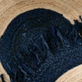 thumbnail image 4 of SAFAVIEH Cape Cod Susan Striped Area Rug, Navy/Natural, 7' x 7' Round, 4 of 8