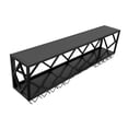 thumbnail image 6 of Miumaeov Industrial Metal Floating Bar Shelves Wine Shelf Display Rack with Glass Holder Wall Mounted Wine Rack for Home Bar Dining Room Kitchen 59.06 x 9.84 x 15.75 in, 6 of 16