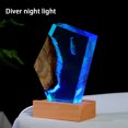 thumbnail image 4 of [Modelo No. 24] Nocturna Buzo Buceo Exploración Aguas Profundas Lámpara Buceo Libre Regalo Decorativo Regalo Navidad (B), 4 of 9