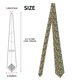thumbnail image 2 of Balery Vegan1 Corbata Clásica de Seda para Hombre, Corbata Tejida Jacquard, Corbatas Formales para Negocios y Bodas, 2 of 7