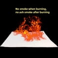 thumbnail image 4 of Papel de fuego con purpurina Flash Paper, accesorios mágicos, 10 x 10 cm, 50 unidades, 4 of 5