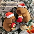 thumbnail image 5 of Christmas Plush Doll Cute Christmas Tree Gingerbread Man Doll Pillow Soft Sofa Cushion Ornament Fluffy Cartoon Stuffed Animal Pillow Toy Holiday Party Home Decor, 5 of 7
