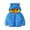 Blue, variant on Godderr 9M-5Y Toddler Boys Girls Winter Down Coats for Newborn Baby Cute Ears Coats with Hoods Light Puffer Jacket Outwear Casual Zip Cute Warm Thickened Down Jacket