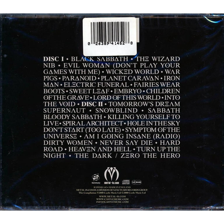 Best of Black Sabbath (CD) (Remaster) - Walmart.com