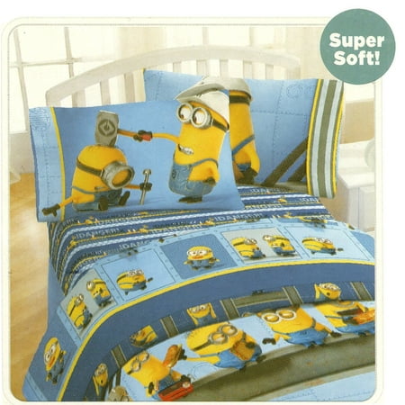 Minions Twin Sheet Set - Walmart.com