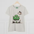 thumbnail image 3 of Strange and Cozy St. Patrick's Unlucky Clover Women's Cotton Tee, S - 3XL, 3 of 4