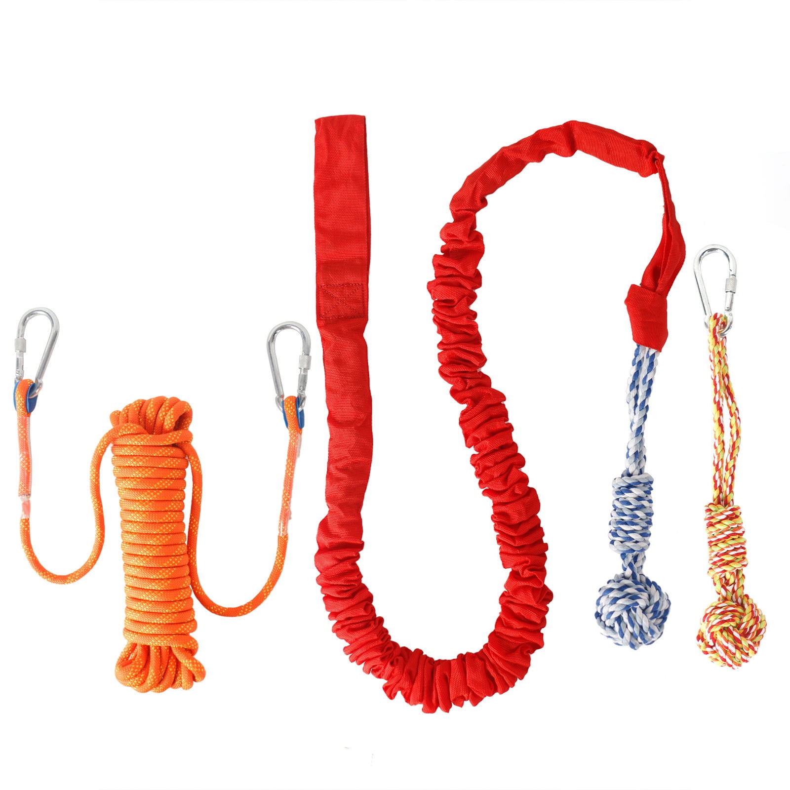 Dog Interactive Toy Increases Chews Long Rope Tug for Aggressive Chewers Teething Chew Toy Rope Tug Toy