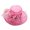 Rose Red, variant on Meoldis Elegant Floral Derby Hat for Women – Light Blue Bonnet with Organza Accents, Tea Party & Easter Sunday Church Hat, Lolita Palace-Style Headpiece