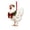 D, variant on Daveitl 2D Festive Chicken Acrylic Hanging Ornament, 3.2 X 3.2 In Christmas Tree Wreath Mantel Window Home Party Holiday Decoration Gift