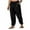 Black-linen pants men, variant on Mens Cotton Linen Joggers Drawstring Baggy Yoga Harem Pants Lightweight Elastic Waist Summer Beach Pants with Pockets