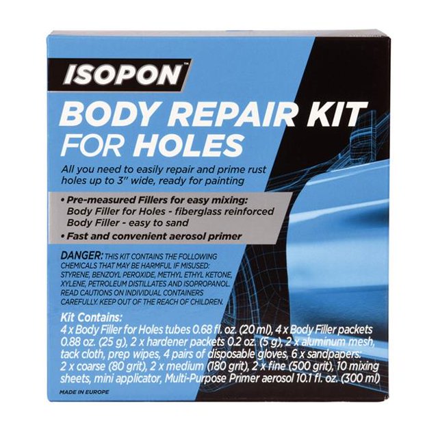 U-POL Products UP5008 Isopon Body Repair Kit for Holes