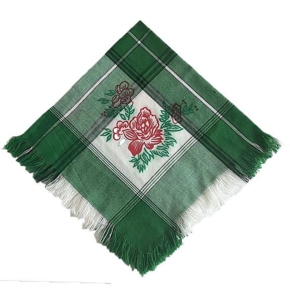 RUISINERY Vintage Headscarf Shawl Wrap Women Elegant Neckerchief Retros Styles Scarf for Travel and Everyday Wear